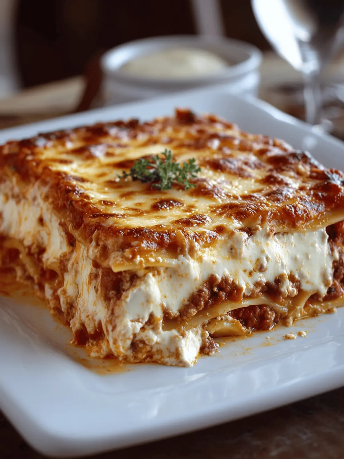 Million Dollar Lasagna – A Rich Creamy Layered Delight