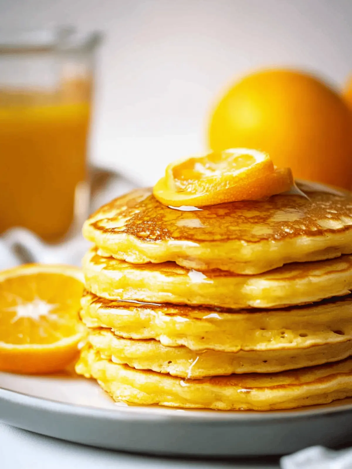 Orange Pancakes