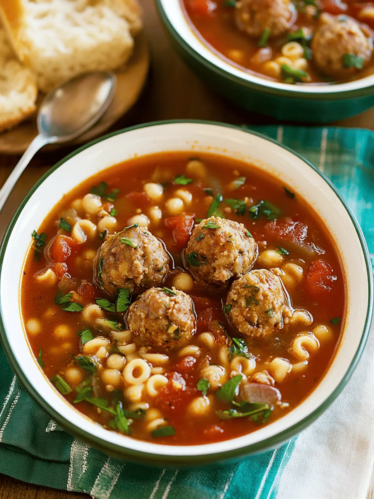 Meatball Soup