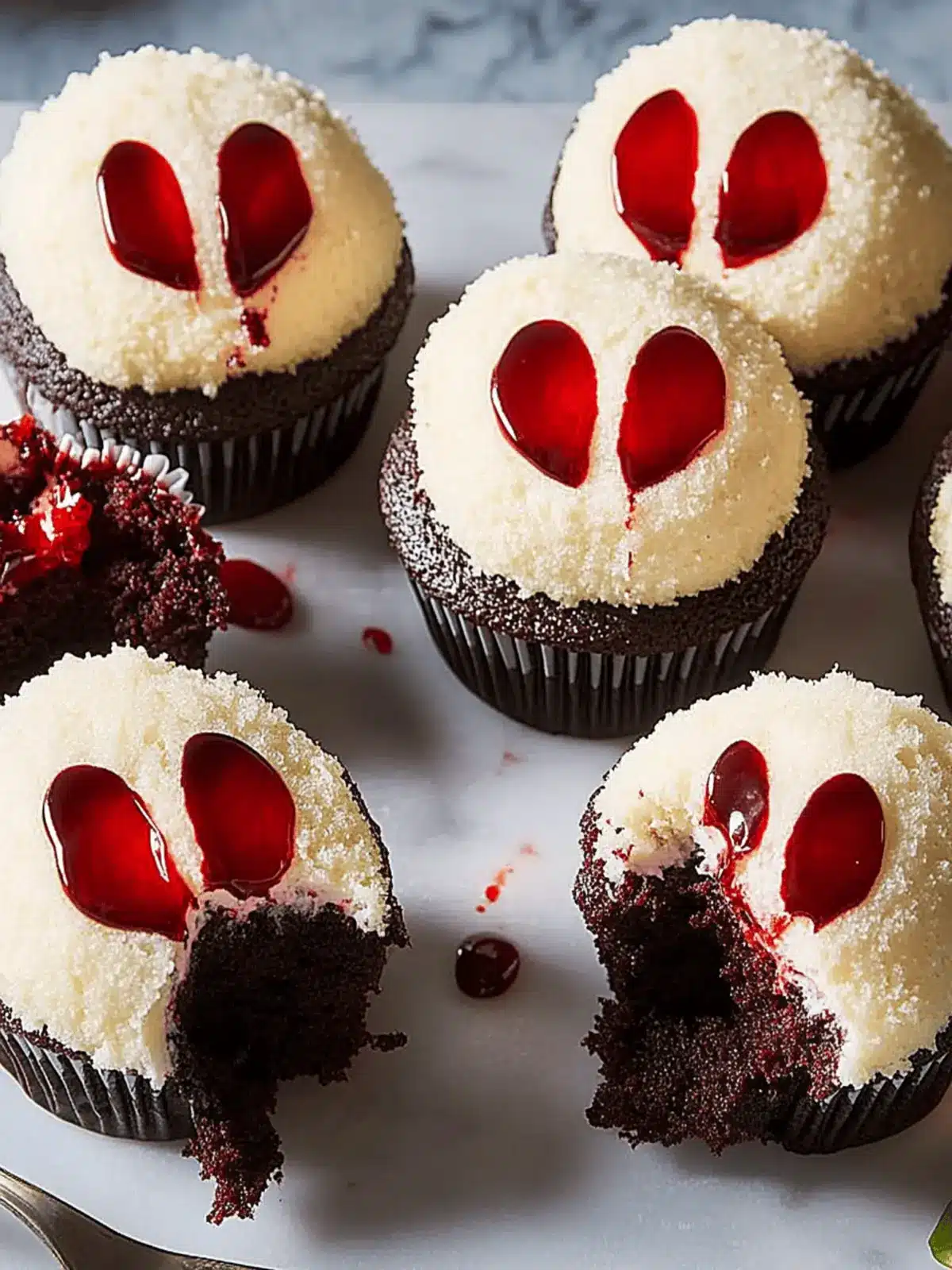 Vampire Cupcakes