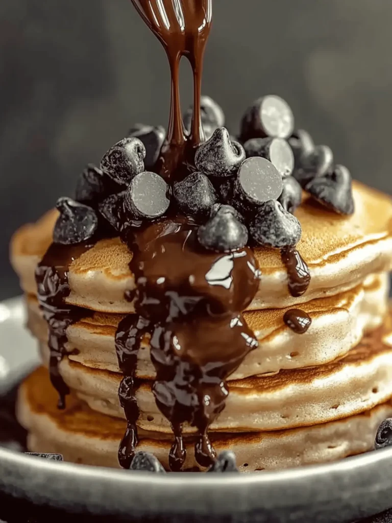 Delicious Chocolate Chip Pancakes Recipe