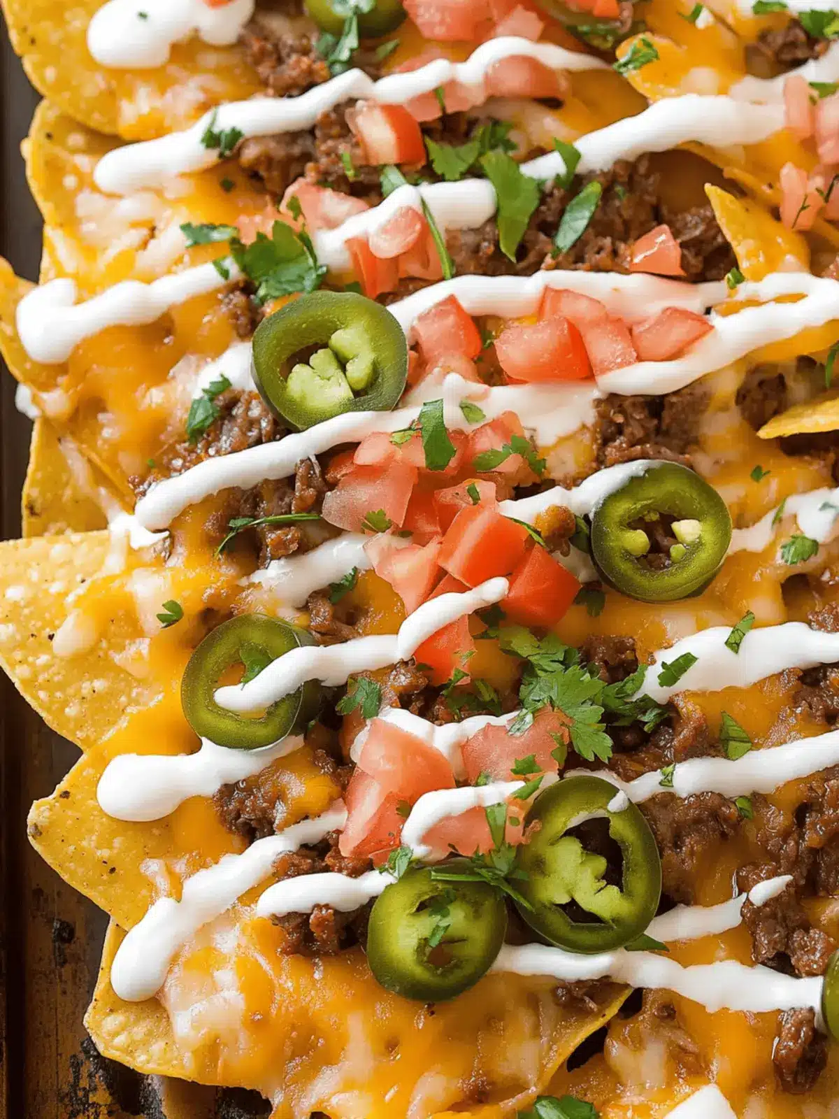 Loaded Beef Nachos