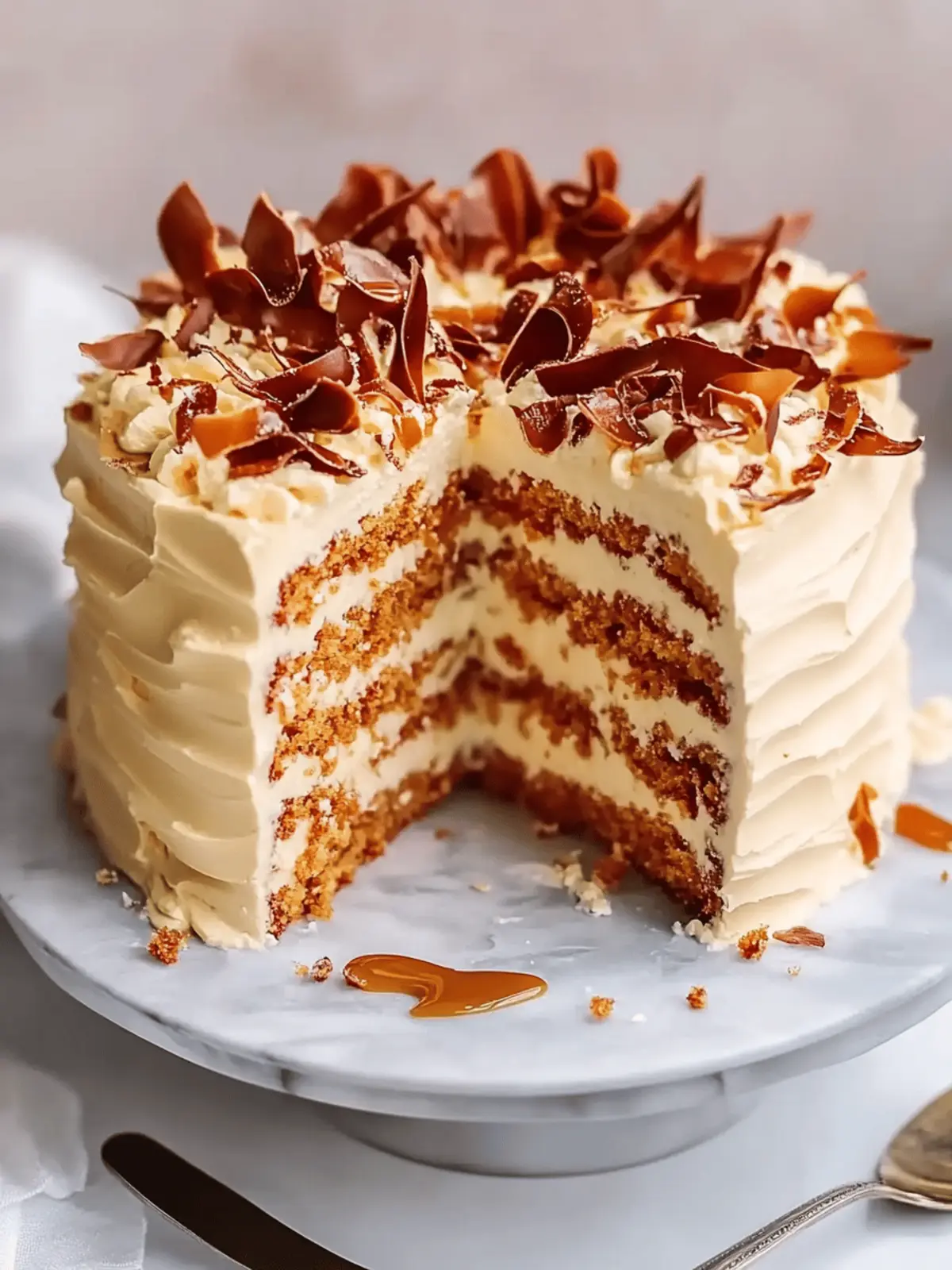 Caramel Cloud Cake: A Heavenly Delight