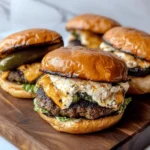 Poblano Popper Burger Recipe
