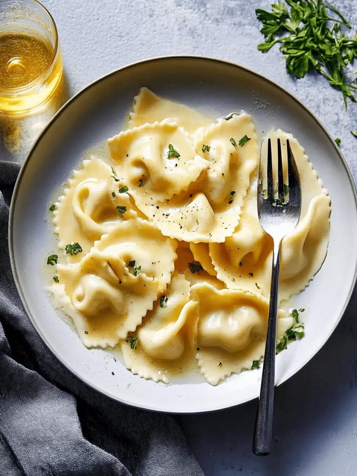 Ghost Purse Ravioli