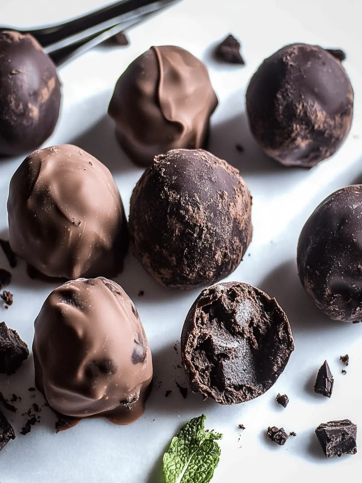 Black Forest Truffles: The most decadent chocolate dessert ever!