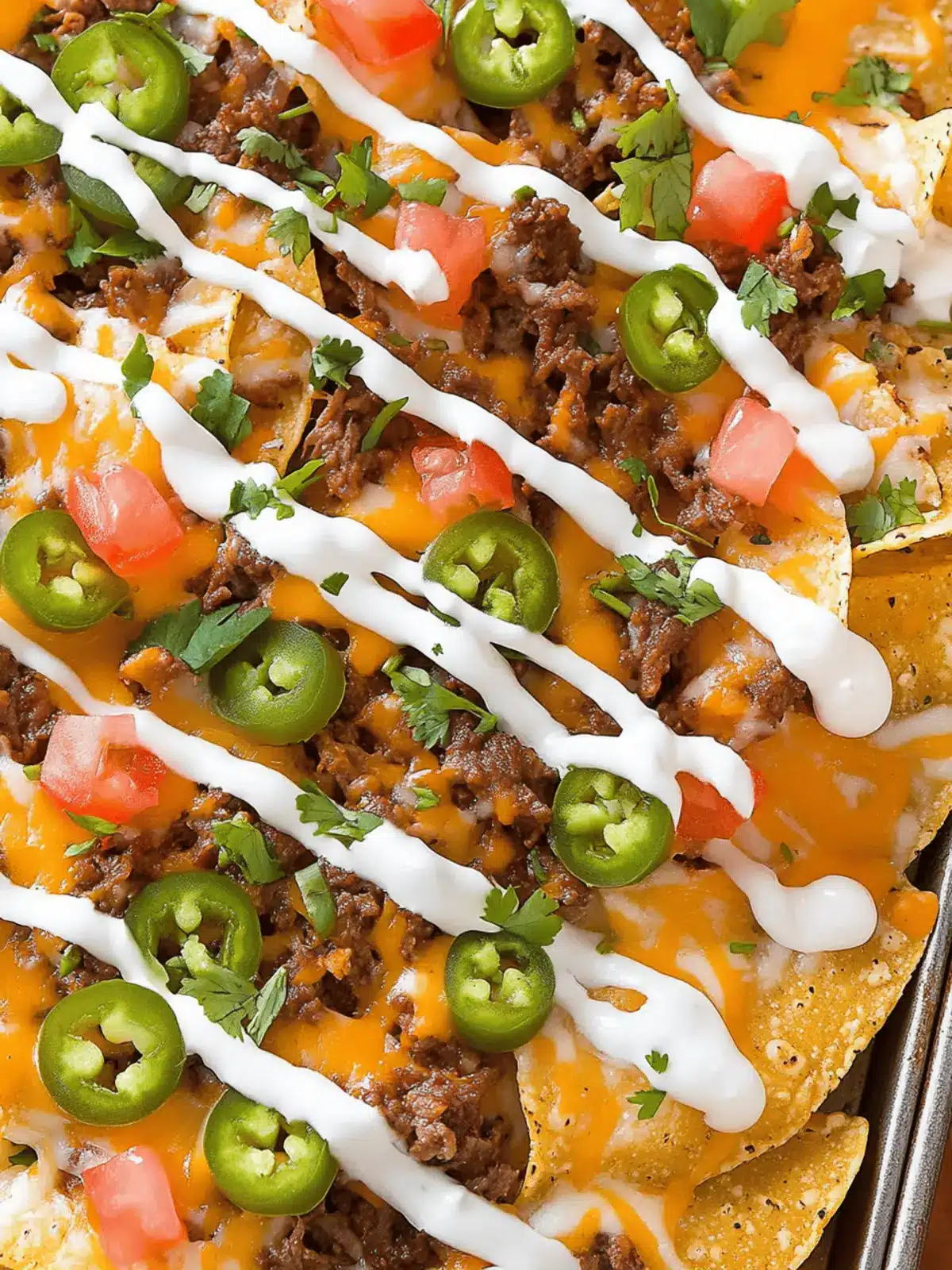 Loaded Beef Nachos
