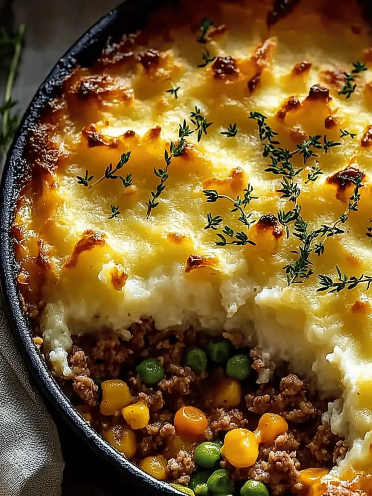 Easy Ground Turkey Shepherd’s Pie
