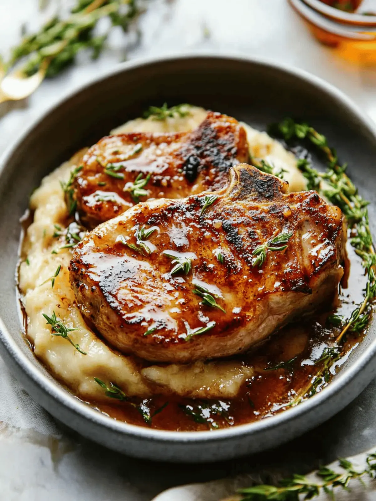 Easy 30 Minute Brown Sugar Pork Chops