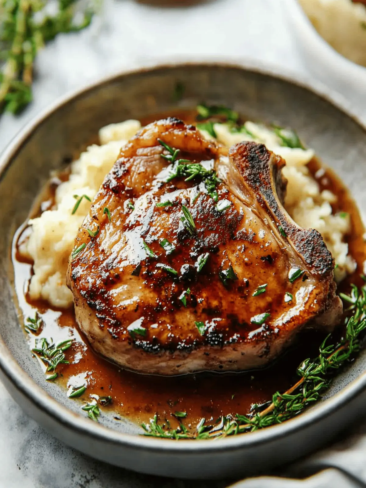 Easy 30 Minute Brown Sugar Pork Chops