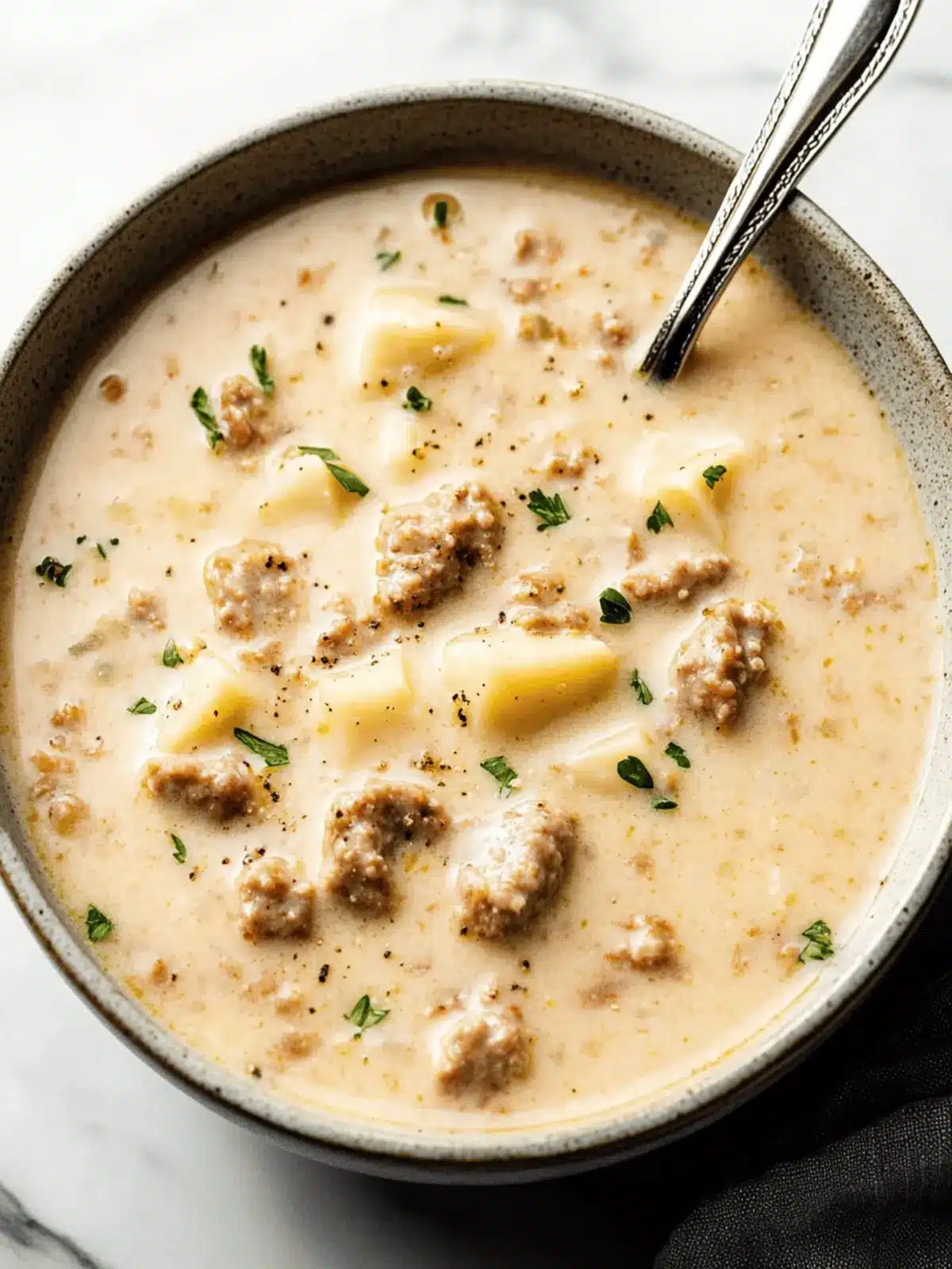 Creamy Italian Sausage Soup