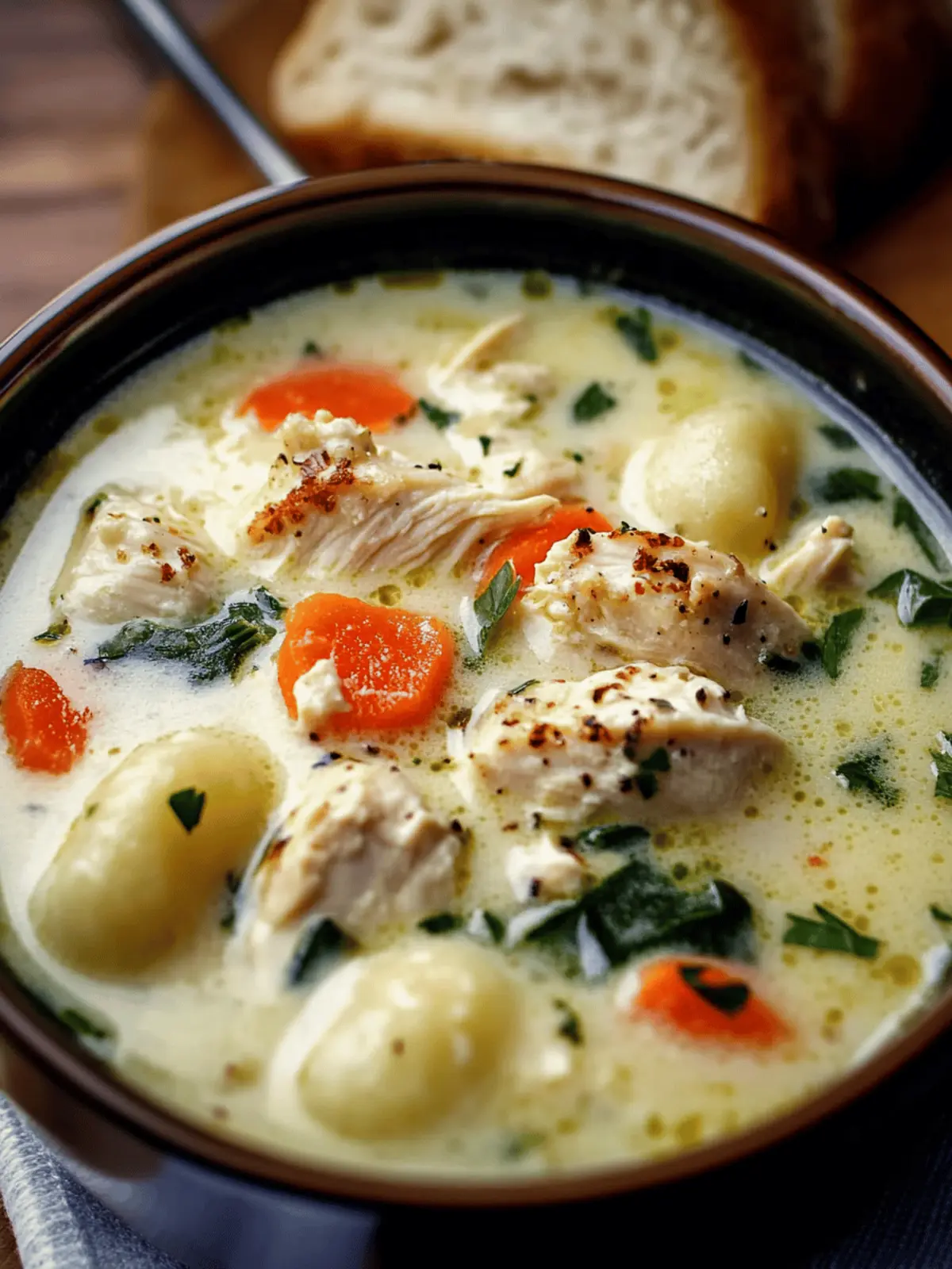 Olive Garden Chicken Gnocchi Soup Recipe and Guide