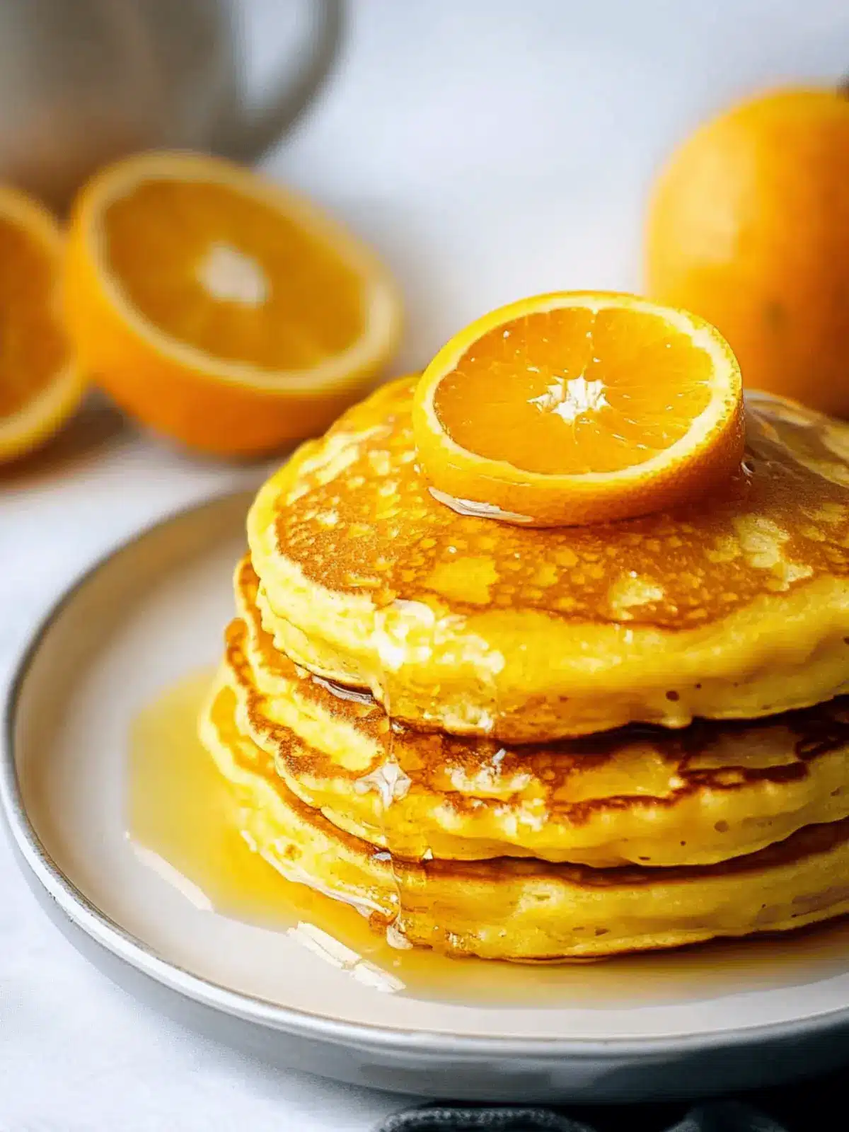 Orange Pancakes
