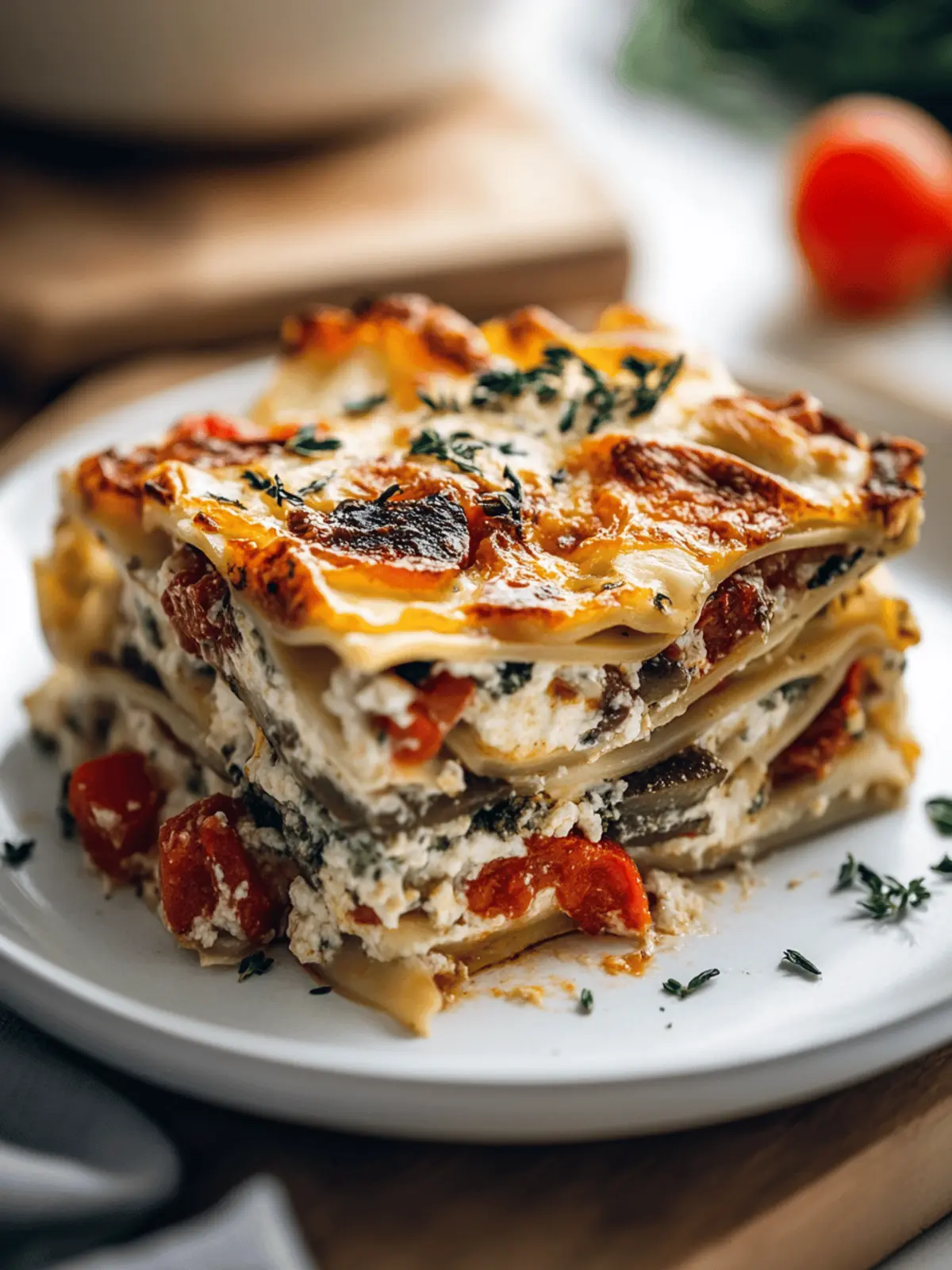 Loaded Veggie White Lasagna: A Healthy Twist on Tradition