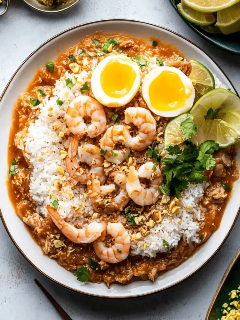 Pancit Palabok (Filipino Rice Noodles with Pork and Shrimp Sauce)