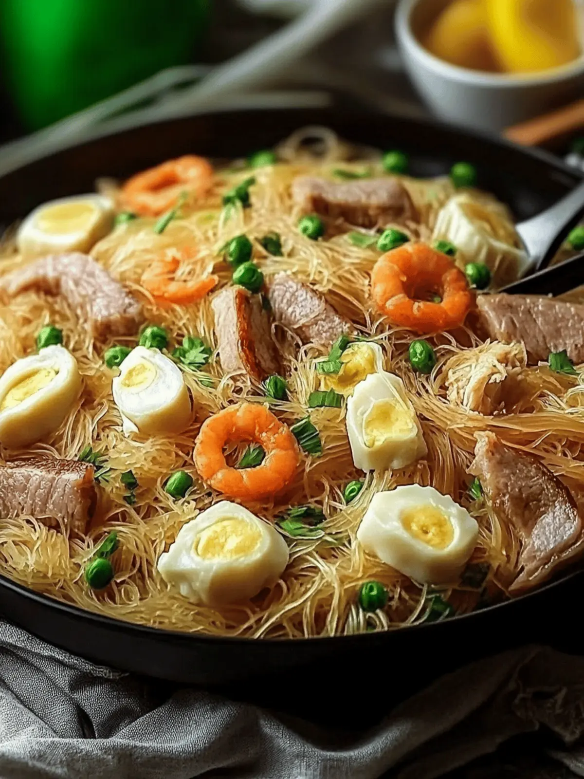 Traditional Pancit Bihon