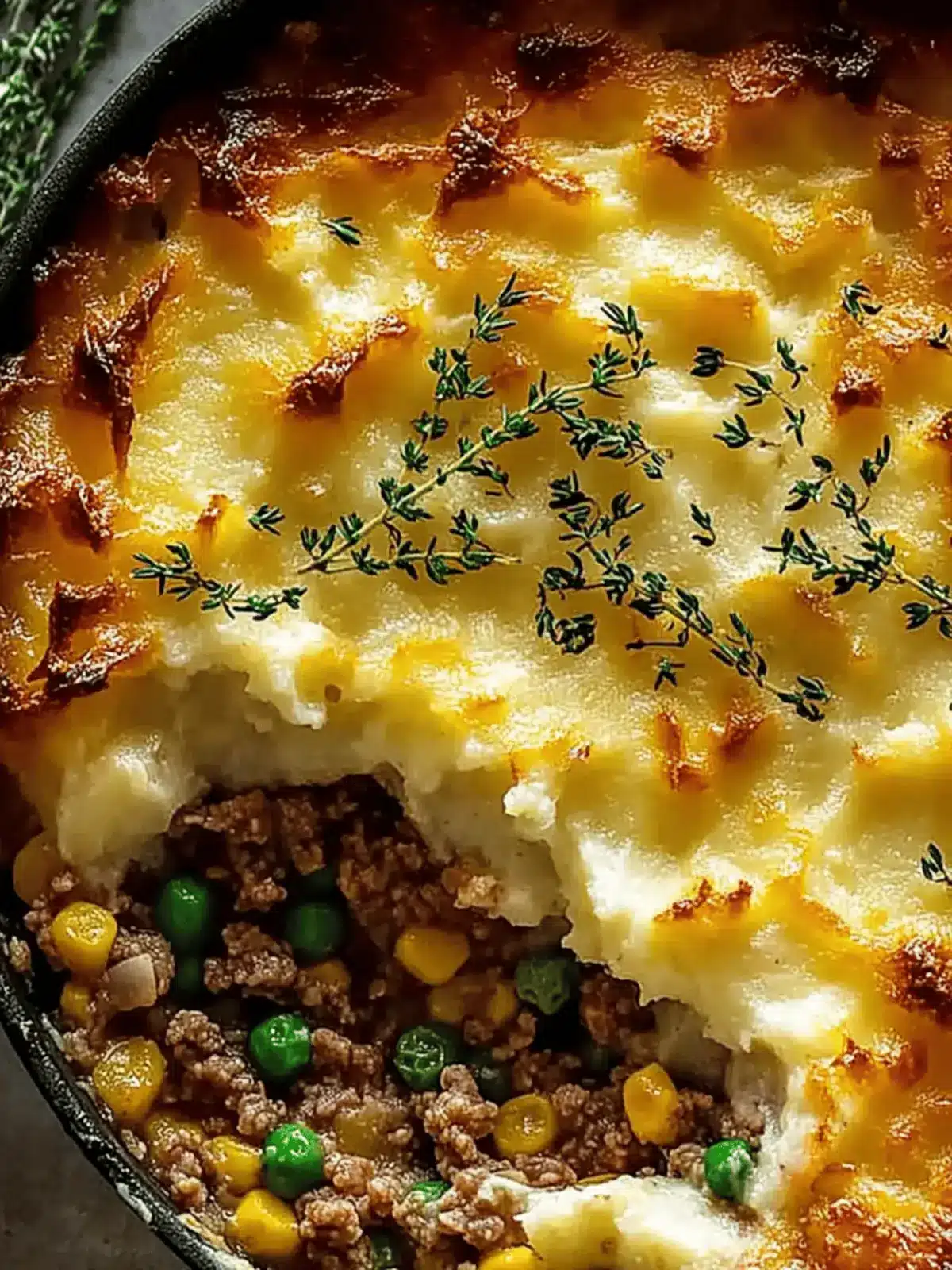 Easy Ground Turkey Shepherd’s Pie