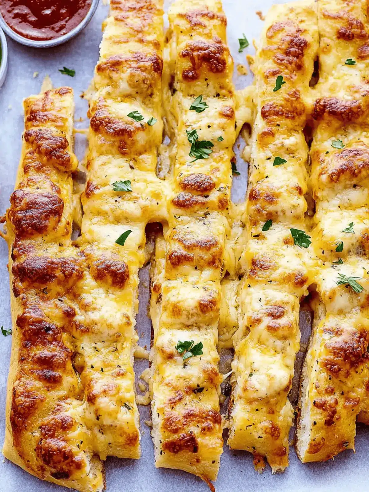 Copycat Domino's Stuffed Cheesy Bread