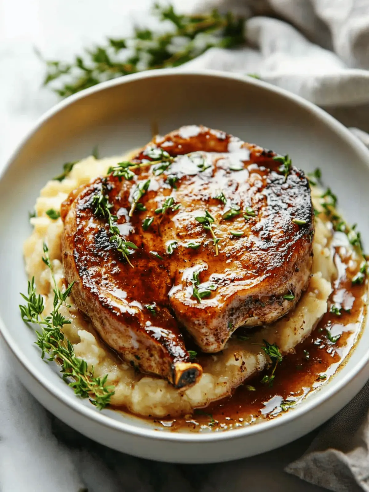 Easy 30 Minute Brown Sugar Pork Chops
