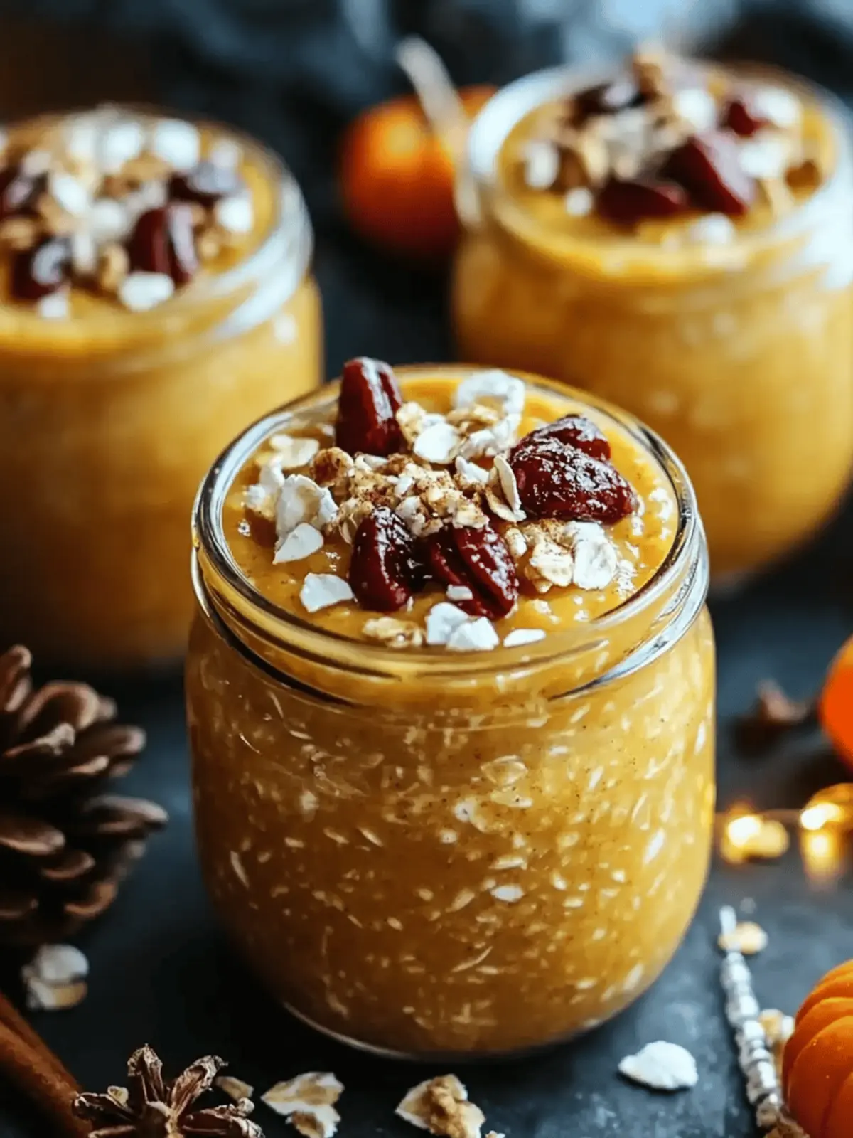 Pumpkin Spice Overnight Oats Tasty Morning Fuel