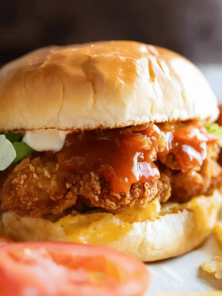 Spicy Fried Chicken Sandwiches