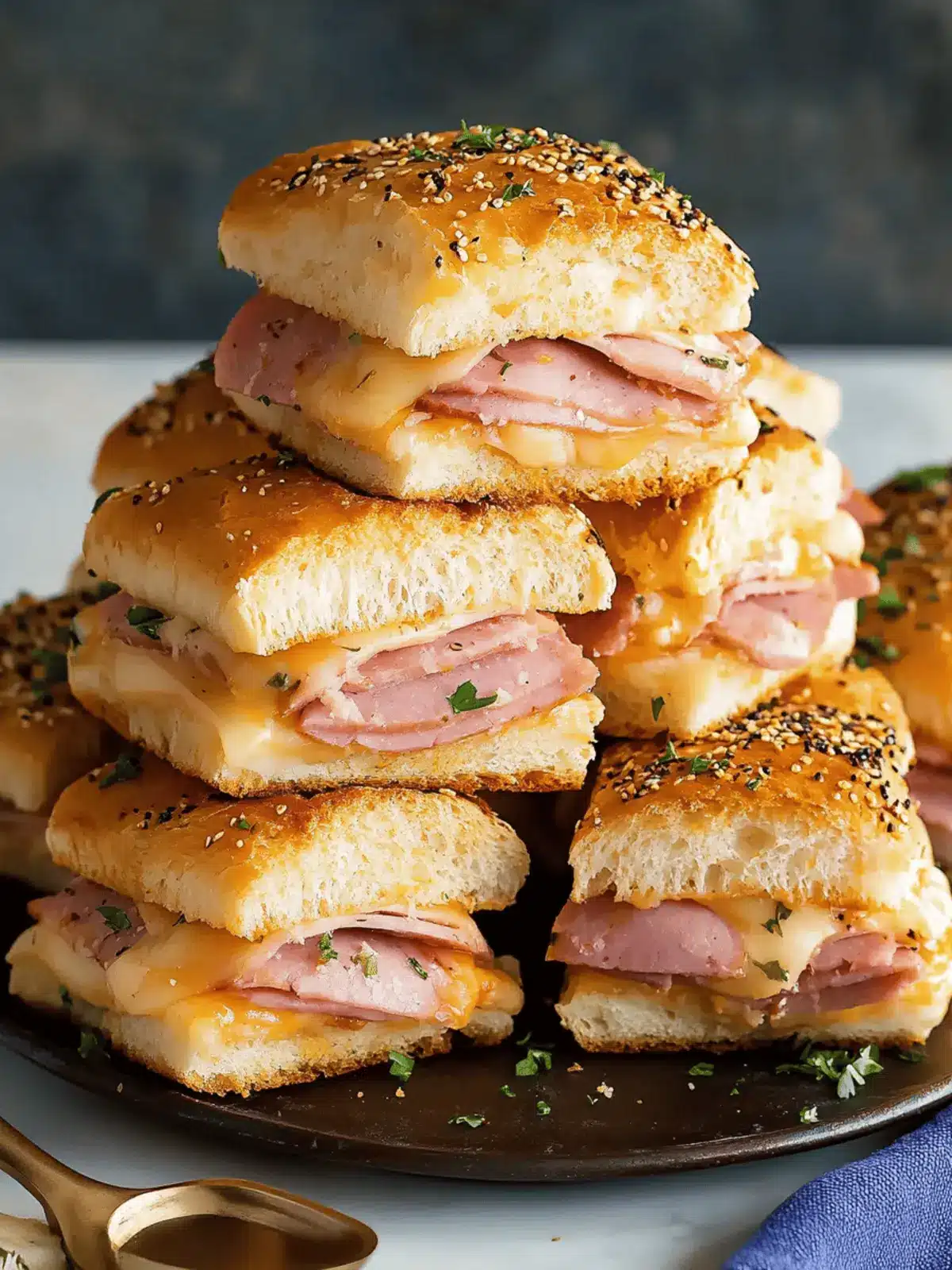 Ham and Cheese Sliders