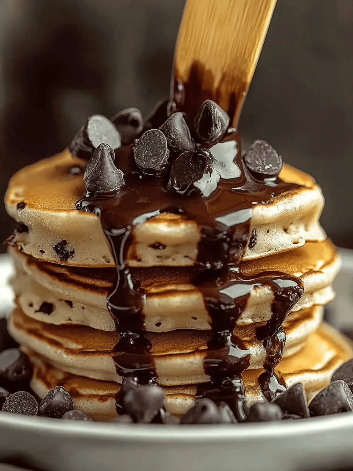 Delicious Chocolate Chip Pancakes Recipe