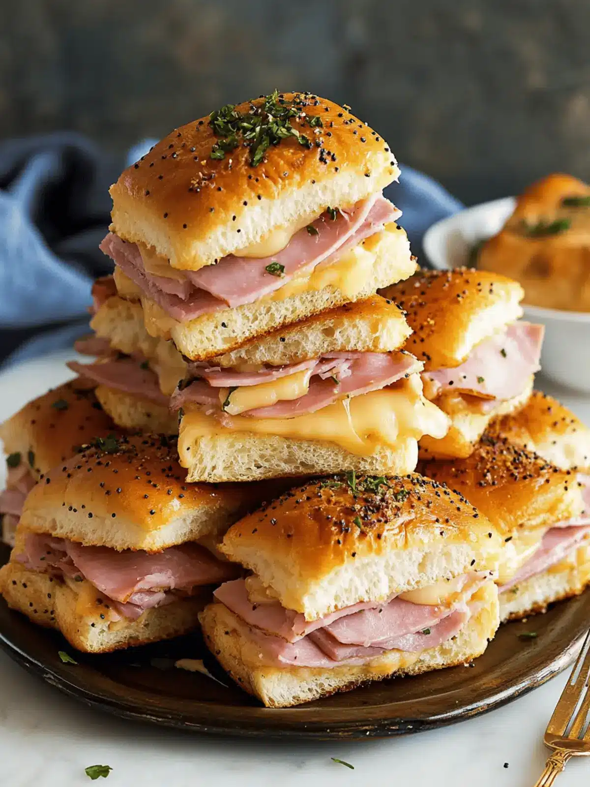 Ham and Cheese Sliders