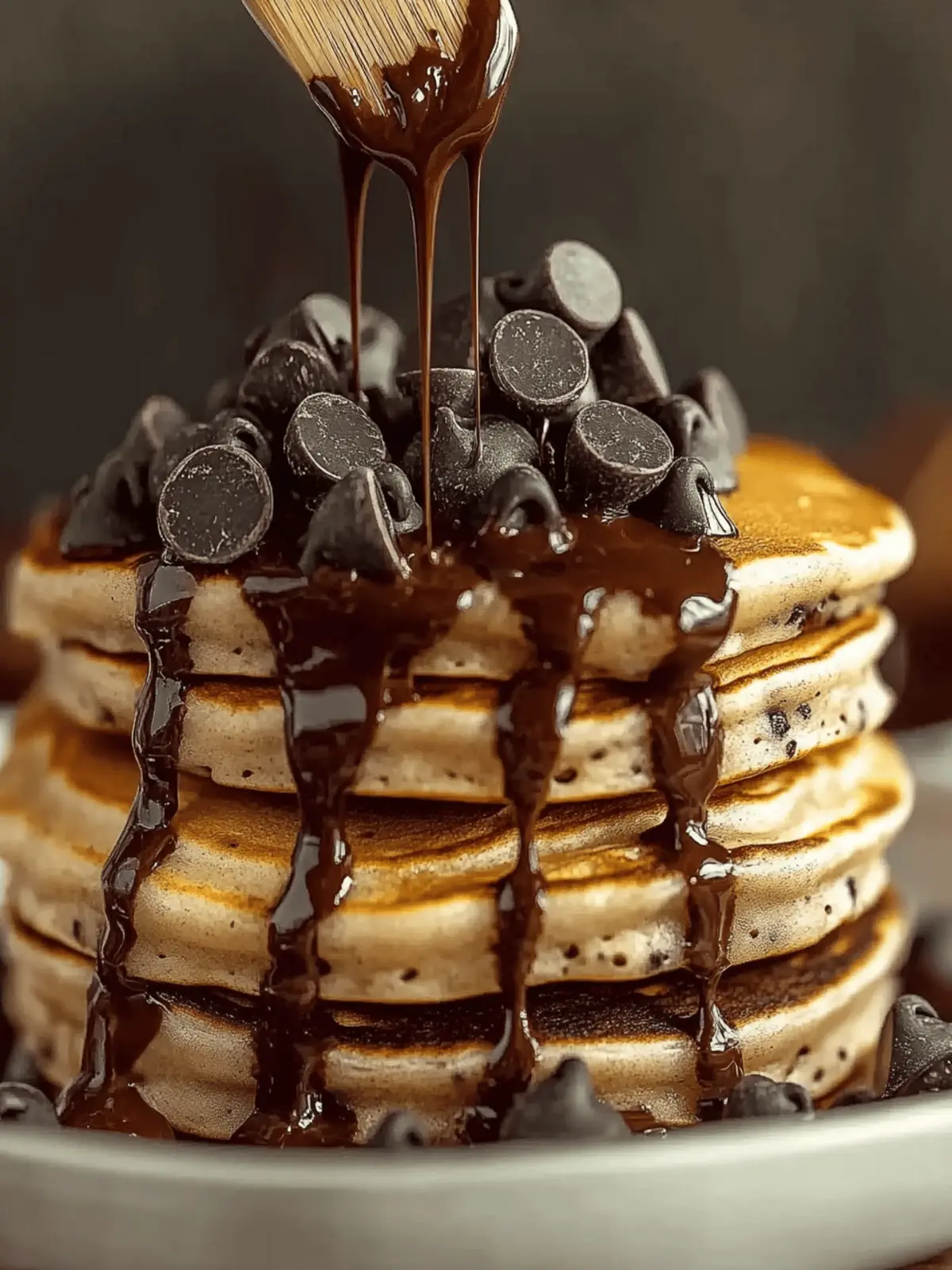 Delicious Chocolate Chip Pancakes Recipe