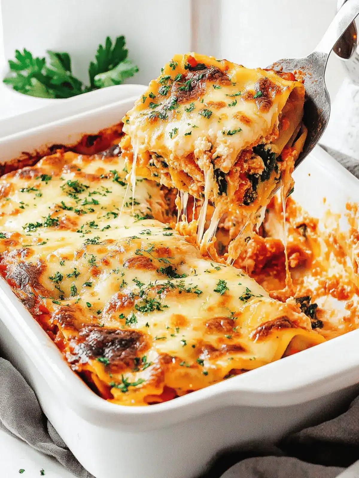 Easy Vegetarian Lasagna Recipe (No Ricotta!)