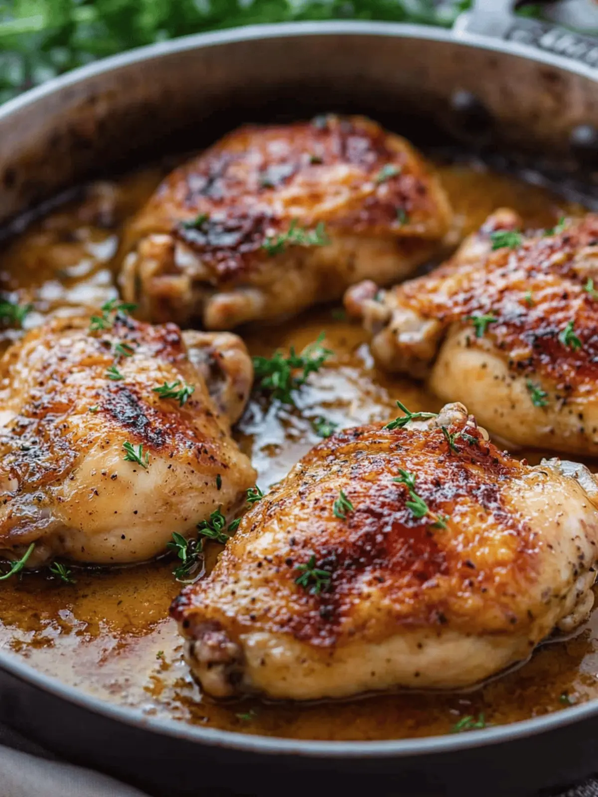 French Mustard Chicken (Poulet à la Moutarde)