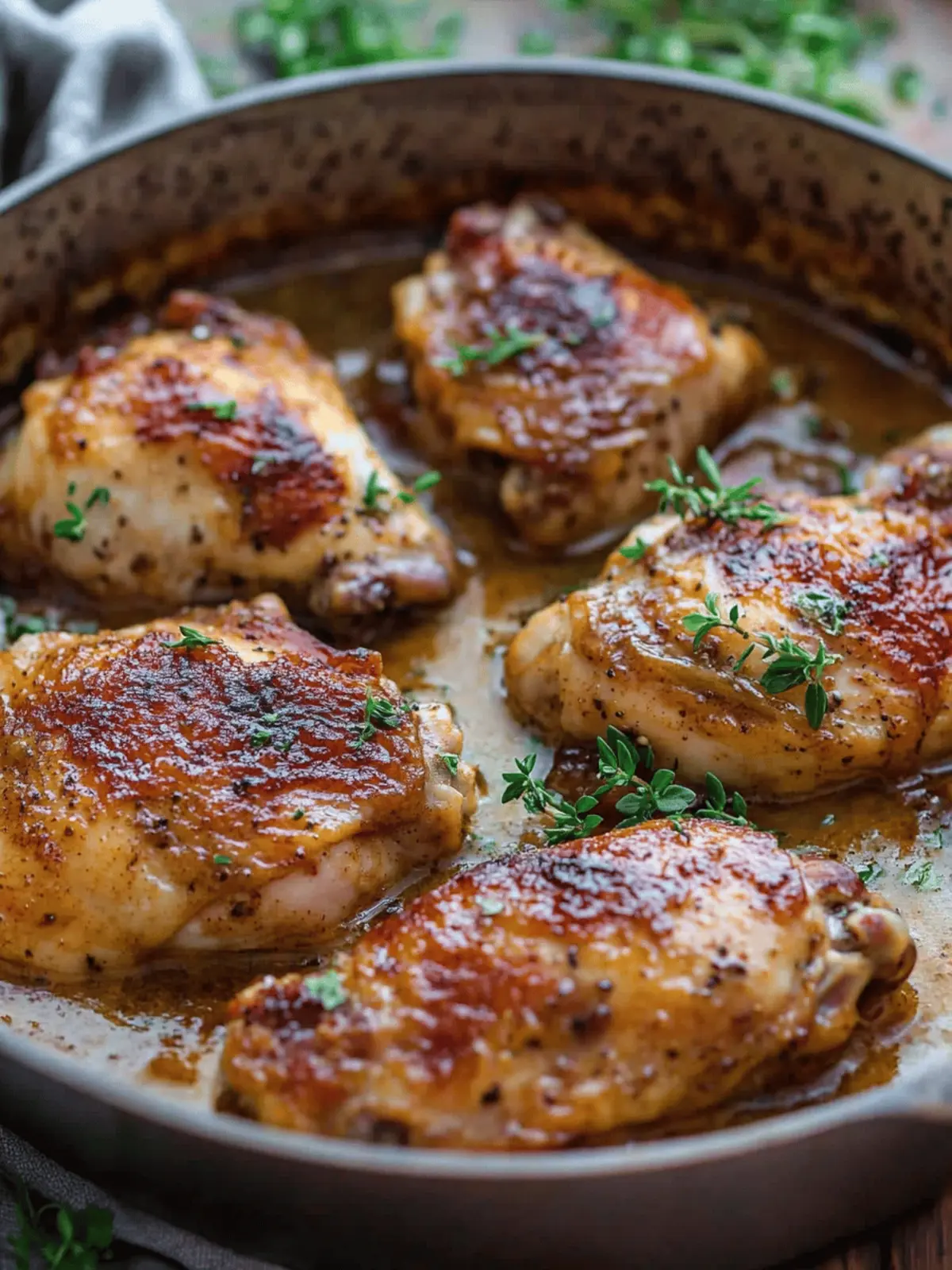 French Mustard Chicken (Poulet à la Moutarde)