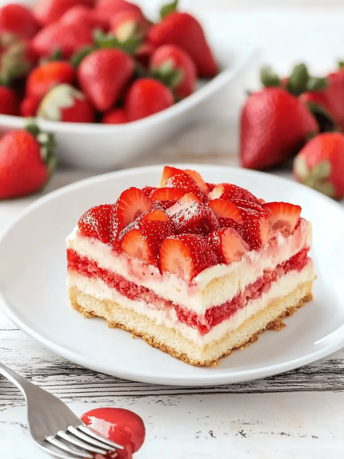 Strawberry Tiramisu