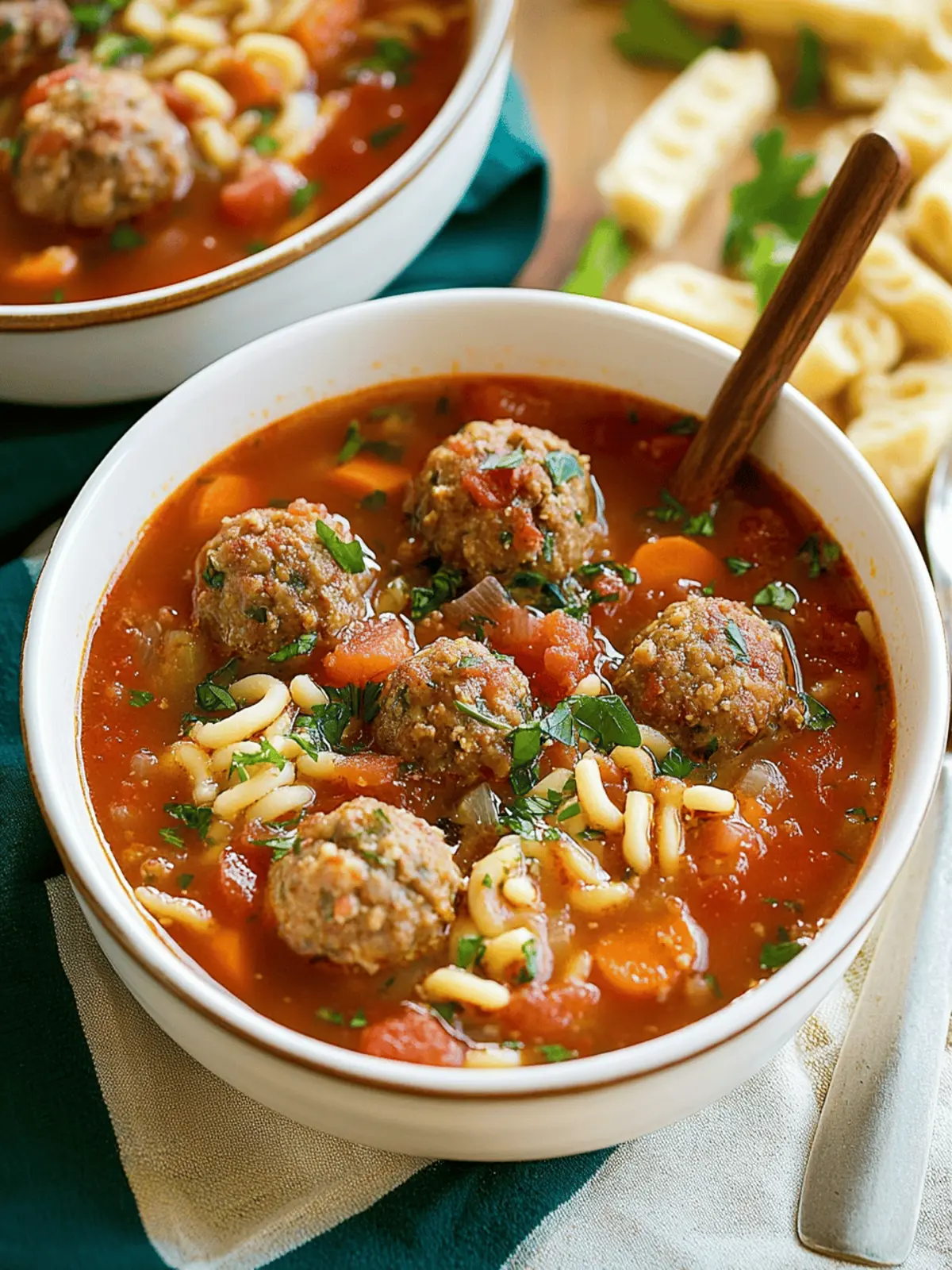 Meatball Soup
