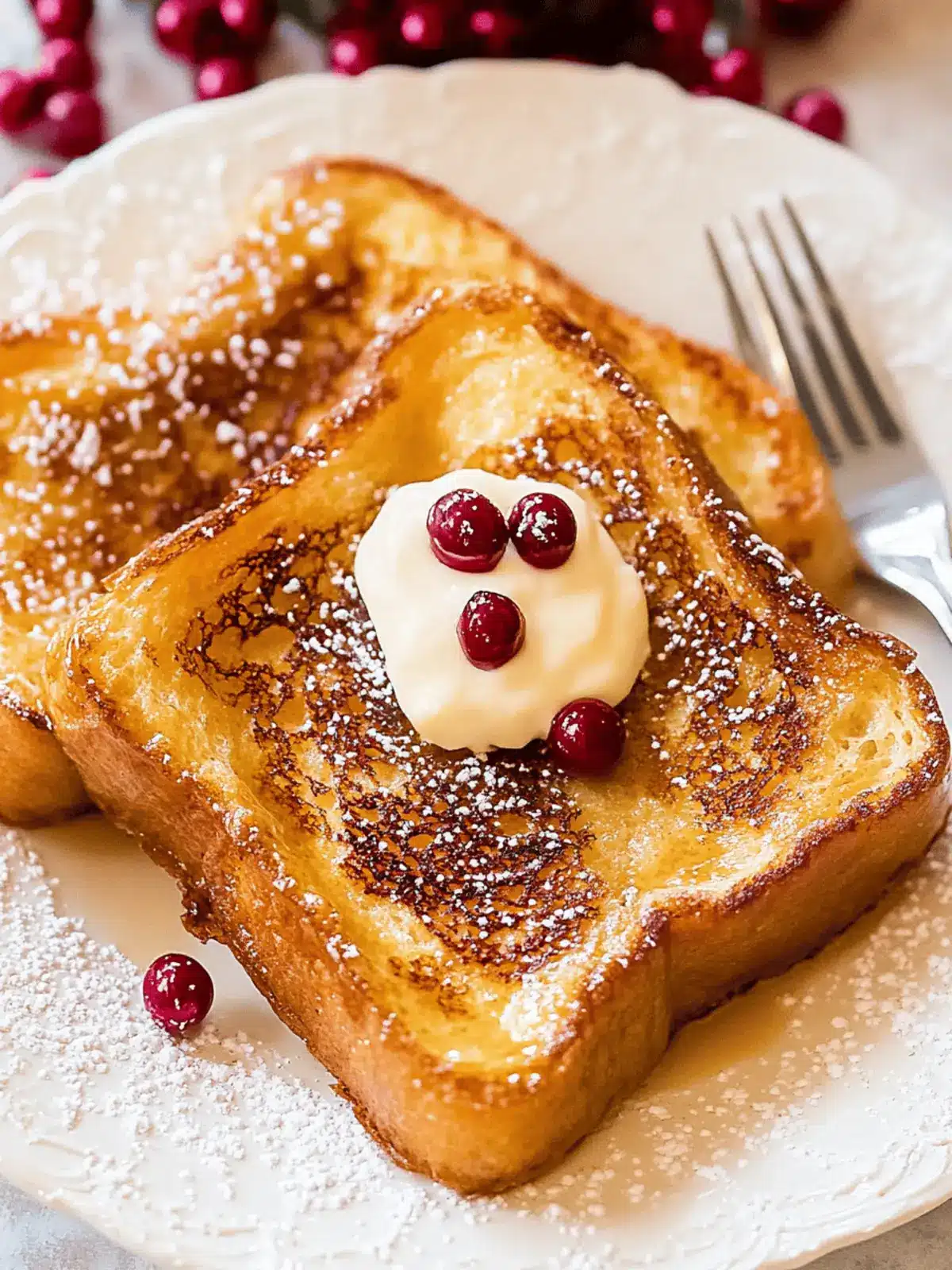 Eggnog French Toast