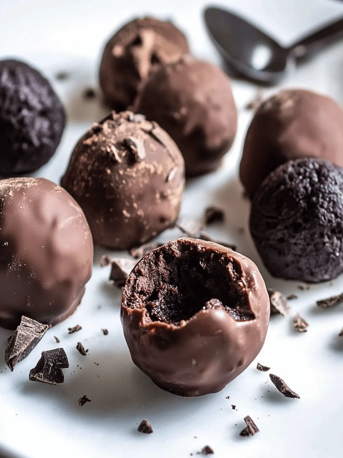 Black Forest Truffles: The most decadent chocolate dessert ever!