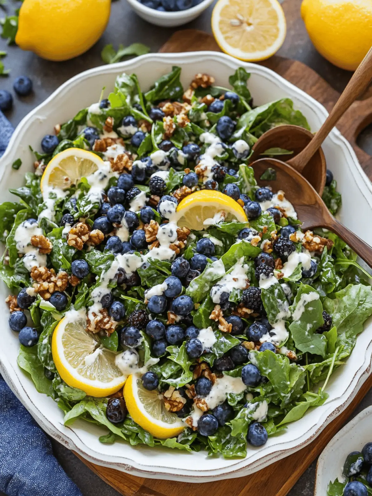 Lemon Blueberry Salad