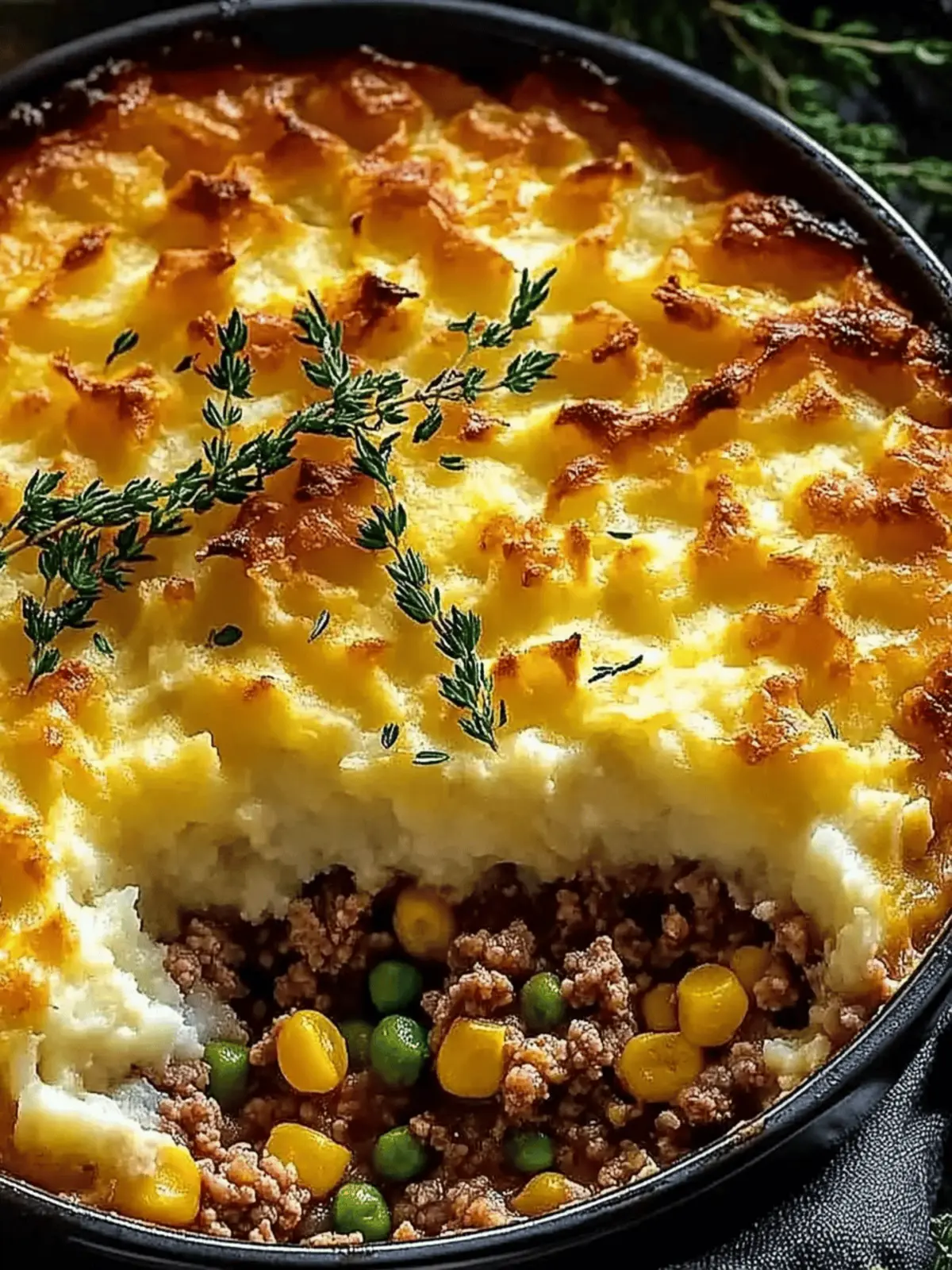 Easy Ground Turkey Shepherd’s Pie