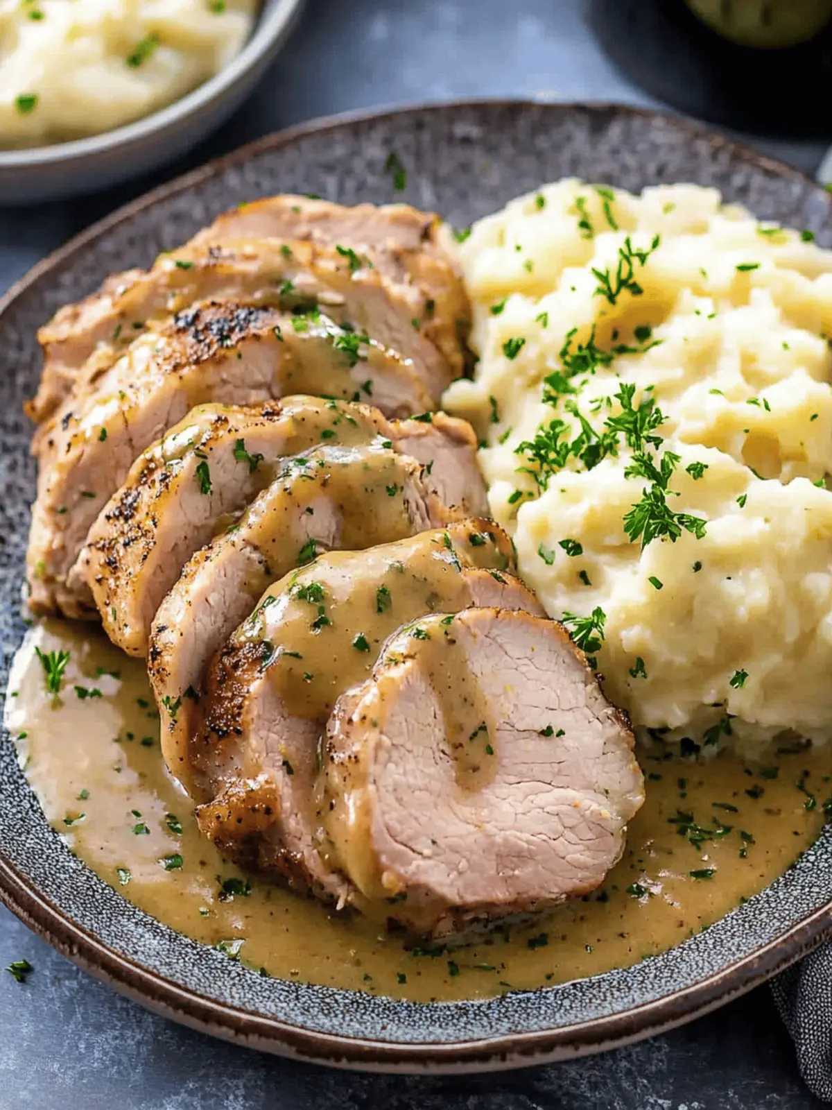 Crockpot Cuban Style Pork Tenderloin