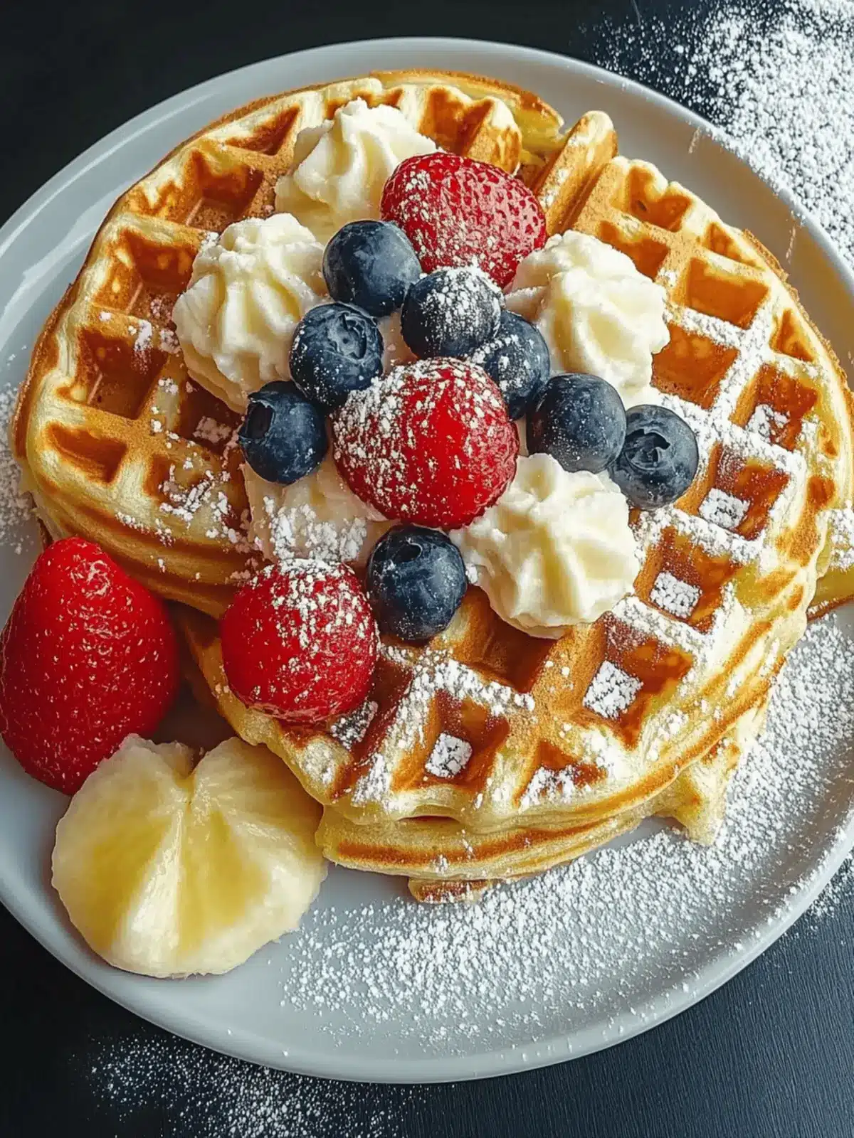 Fluffy Belgian-Style Classic Waffle