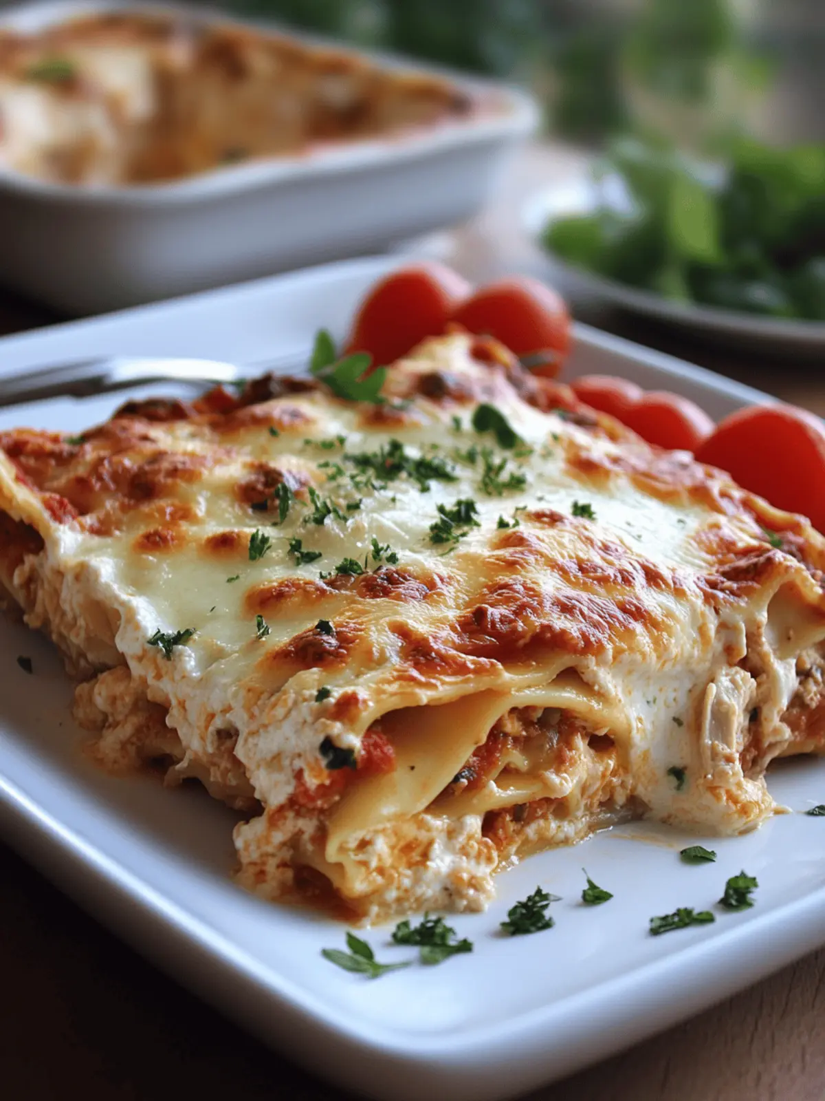 Delicious Gluten Free Garlic Chicken Lasagna Recipe Made Easy