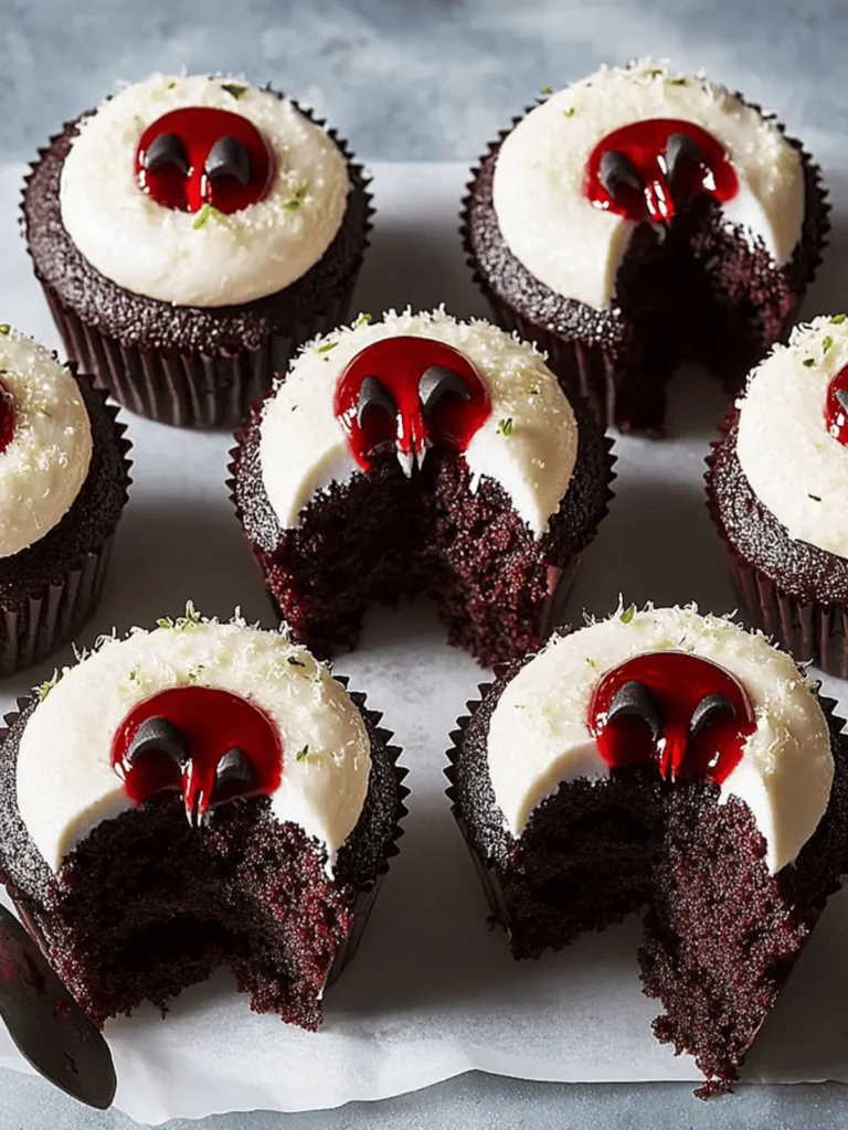 Vampire Cupcakes