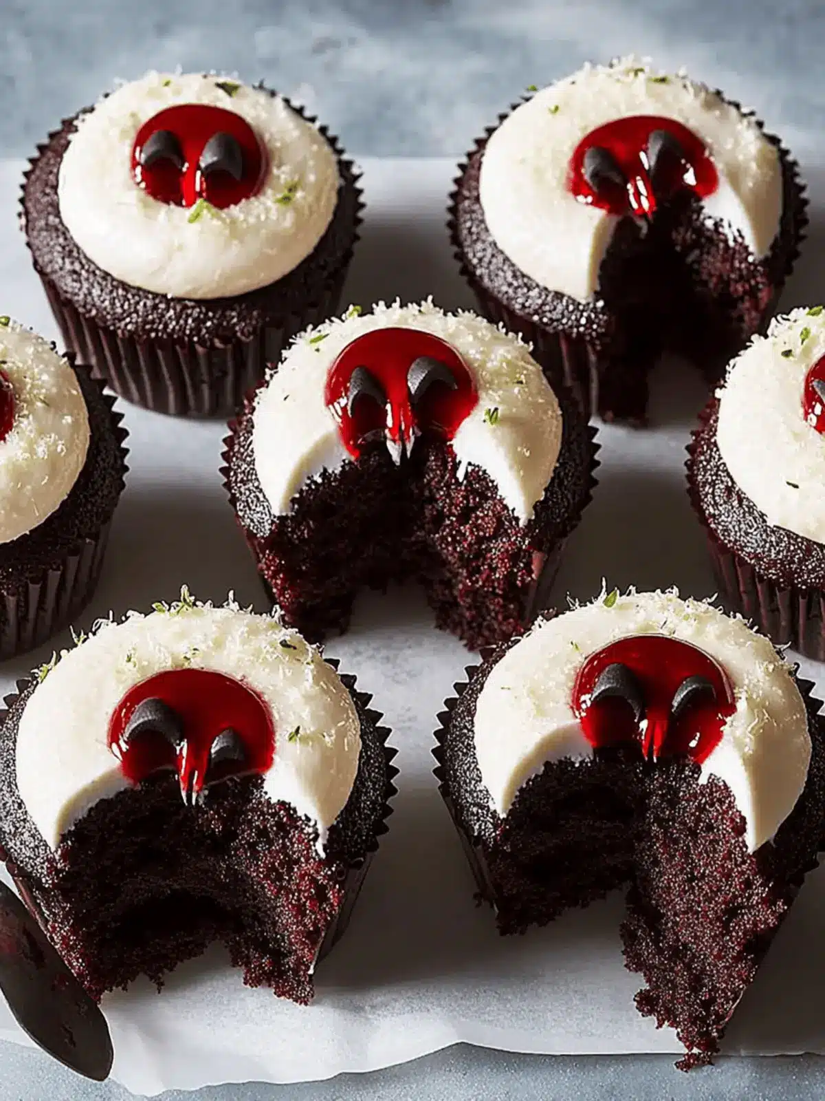 Vampire Cupcakes