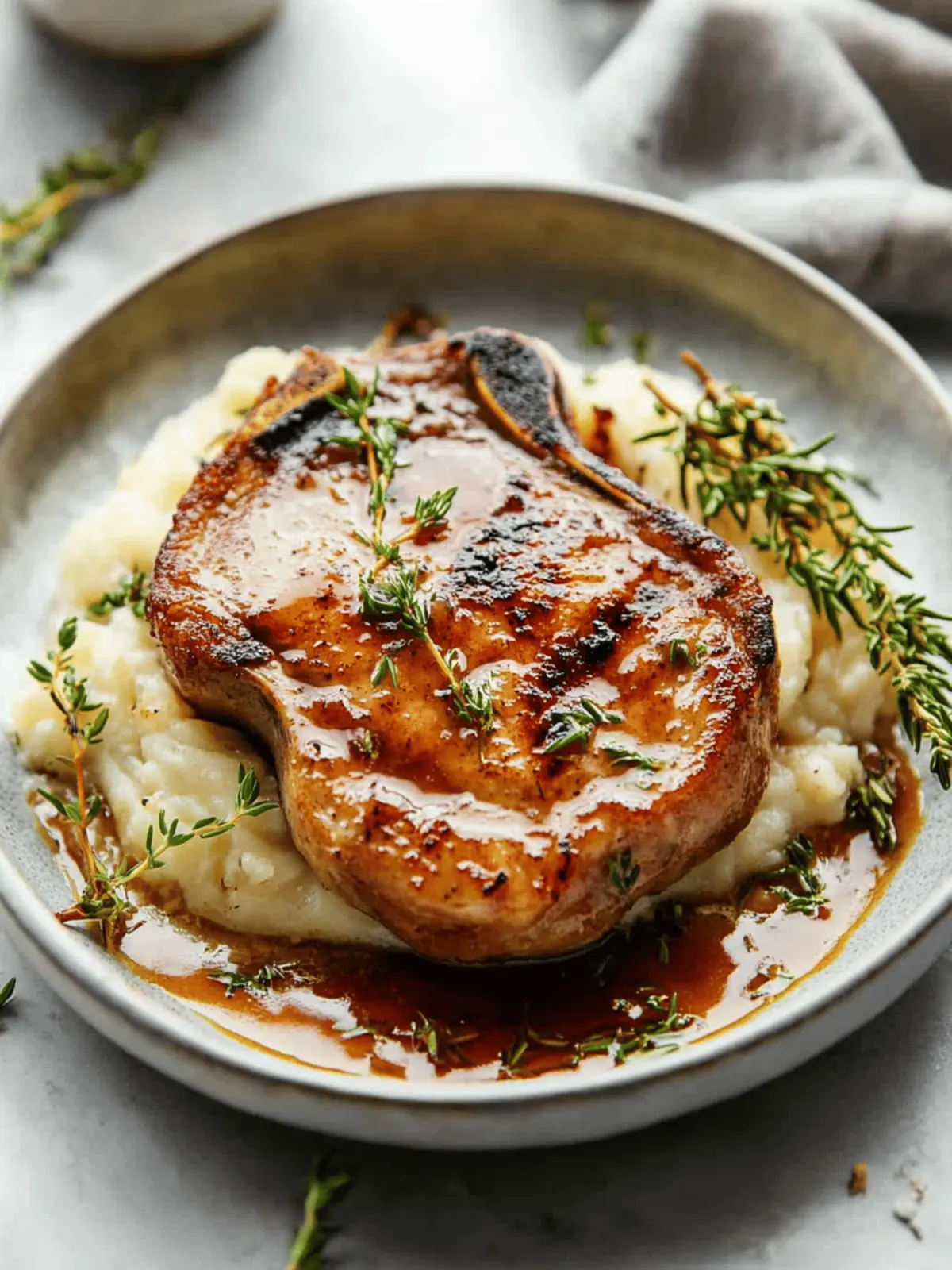 Easy 30 Minute Brown Sugar Pork Chops