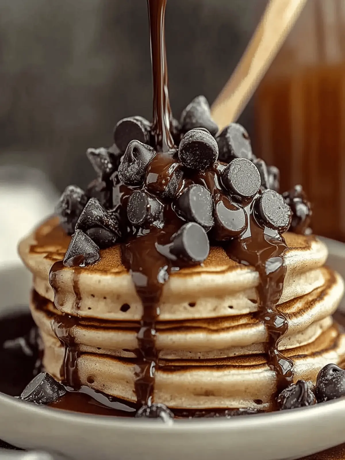 Delicious Chocolate Chip Pancakes Recipe