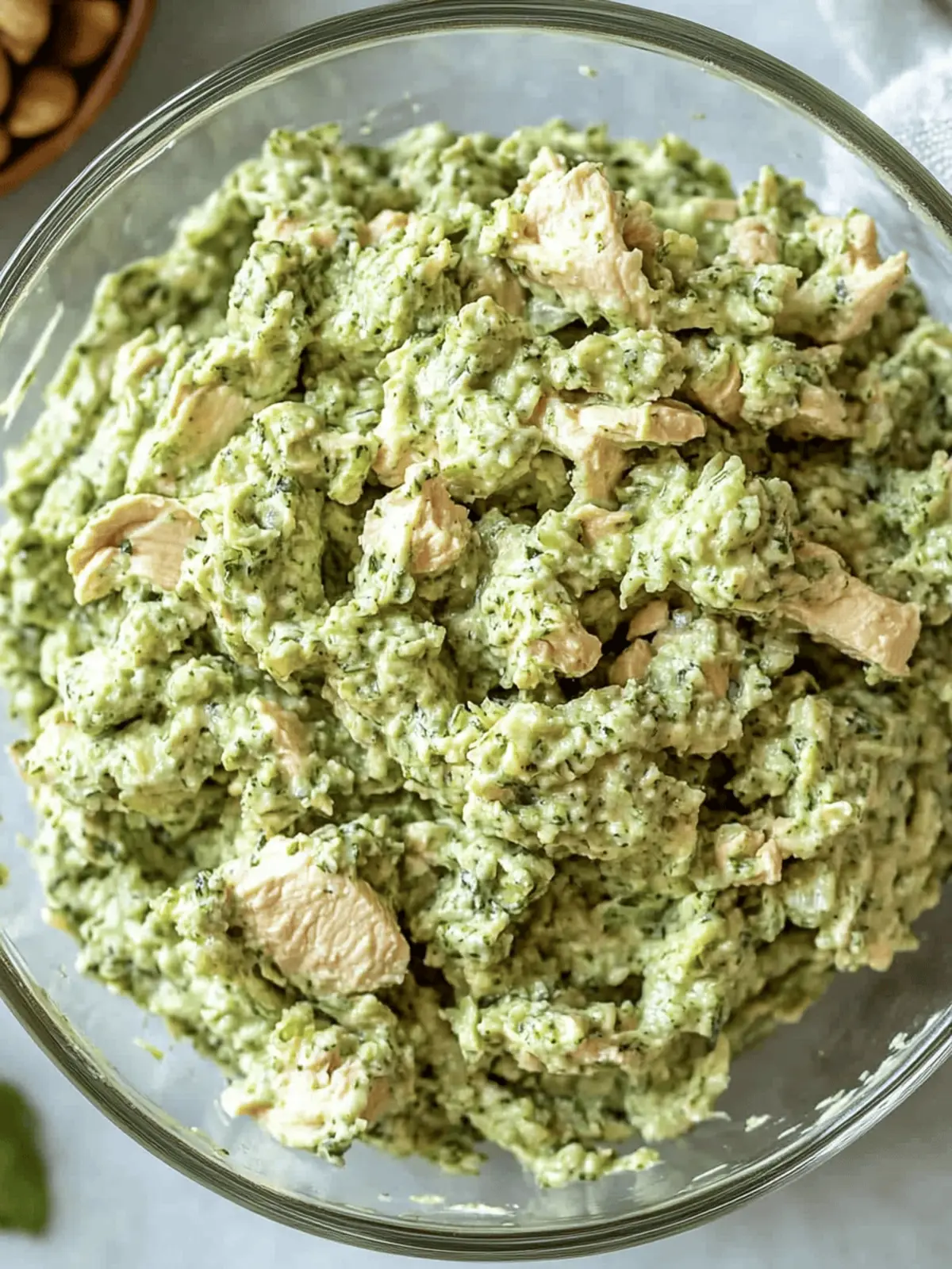 Healthy Green Goddess Chicken Salad (High-Protein)
