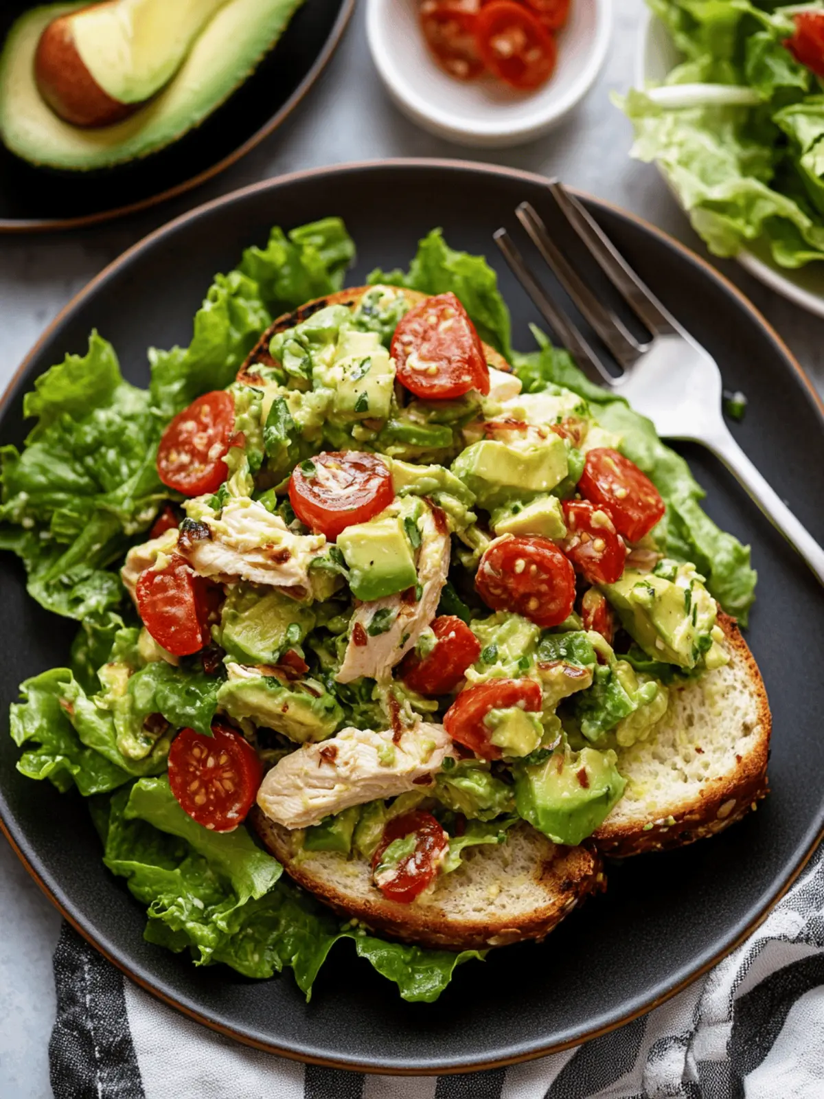 Avocado Chicken Salad