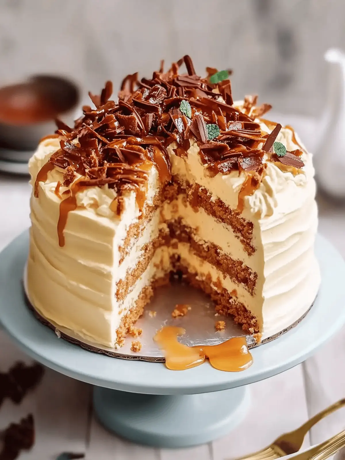 Caramel Cloud Cake: A Heavenly Delight