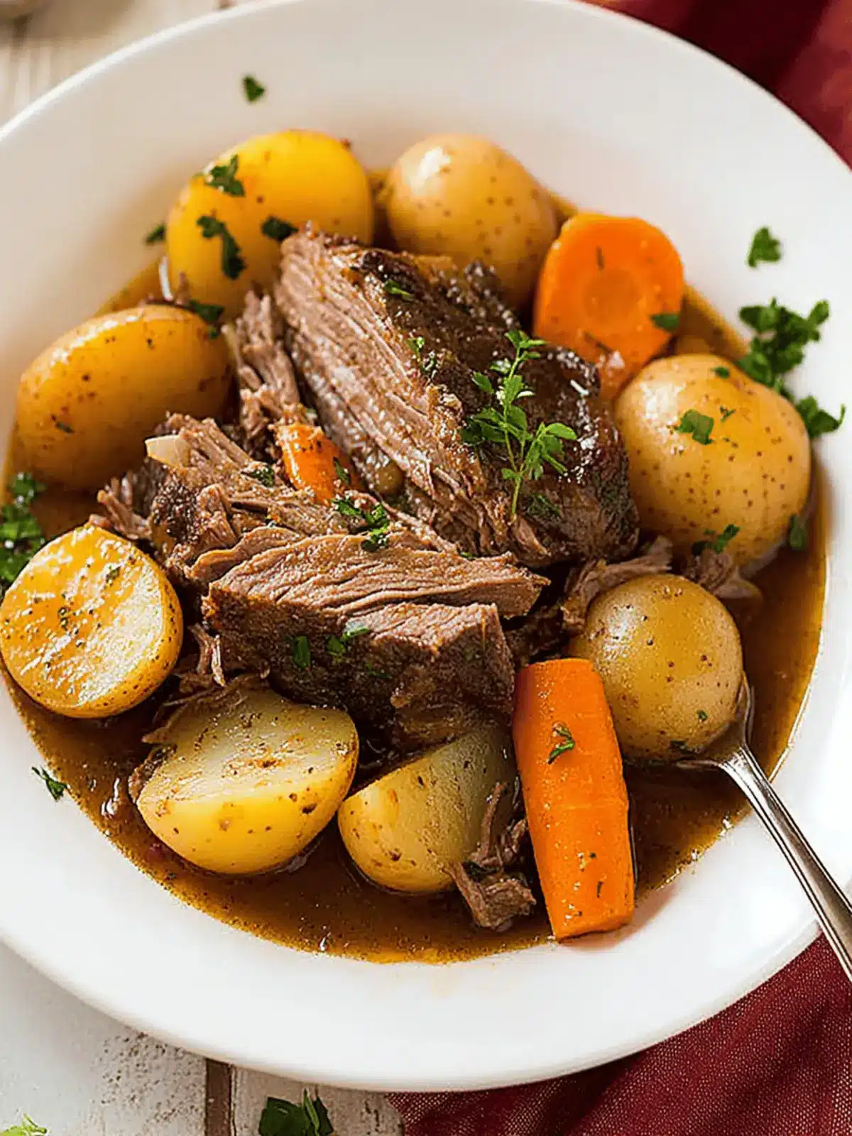 Pot Roast with Potatoes and Carrots