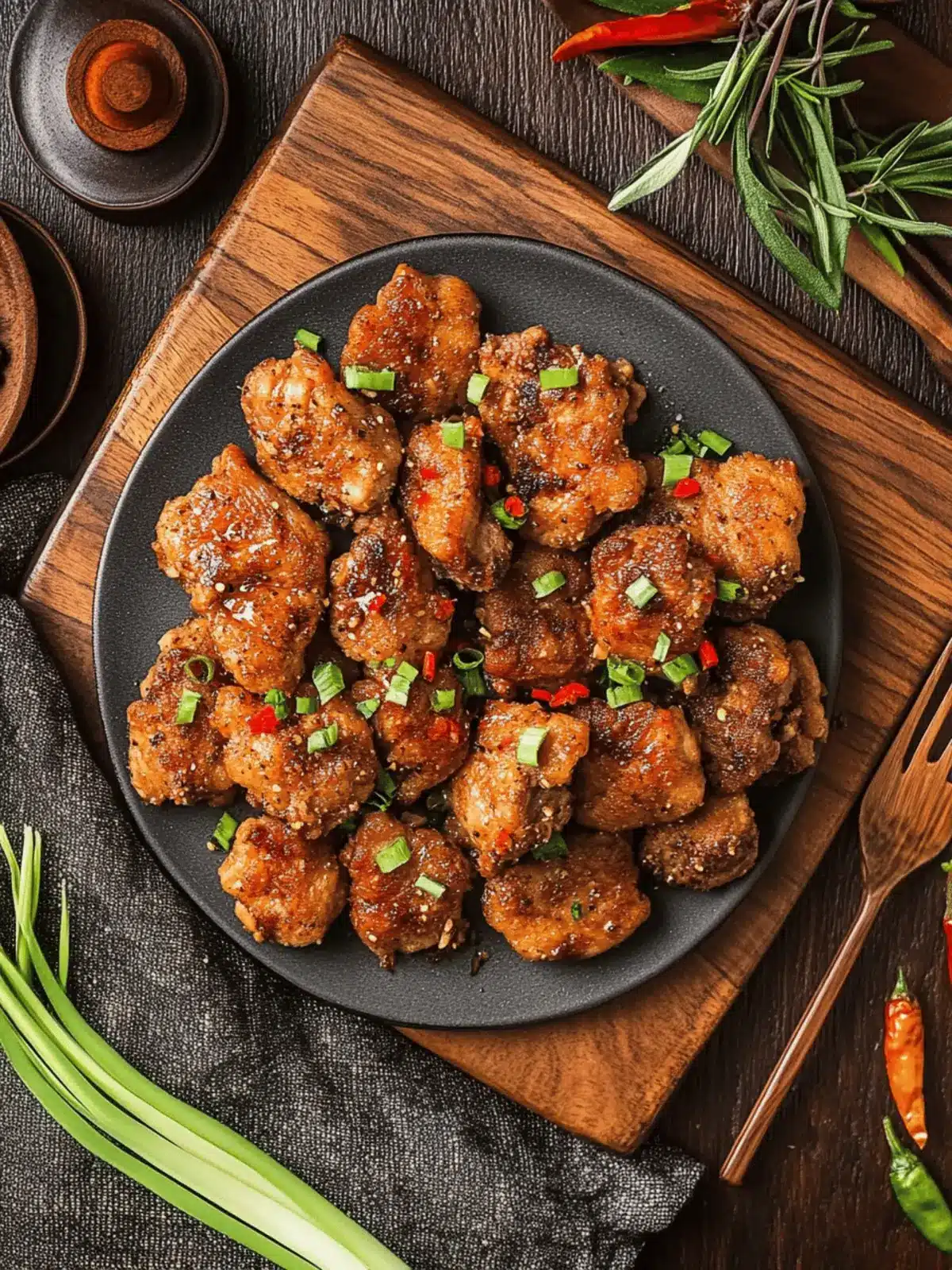 Salt & Pepper Pork Chop Bites
